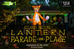 Atlanta BeltLine Lantern Parade-in-Place 2020 event graphic