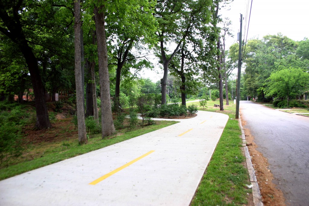 Atlanta BeltLine's West End Trail along Muse Street