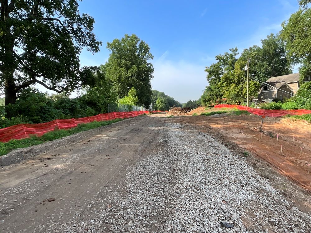 Southside Trail construction as it passes over Ormewood Avenue. July 28, 2023.